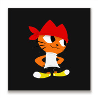 Parappa The Rapper 3 Creepypasta 16 Metal Print Square | Artistshot