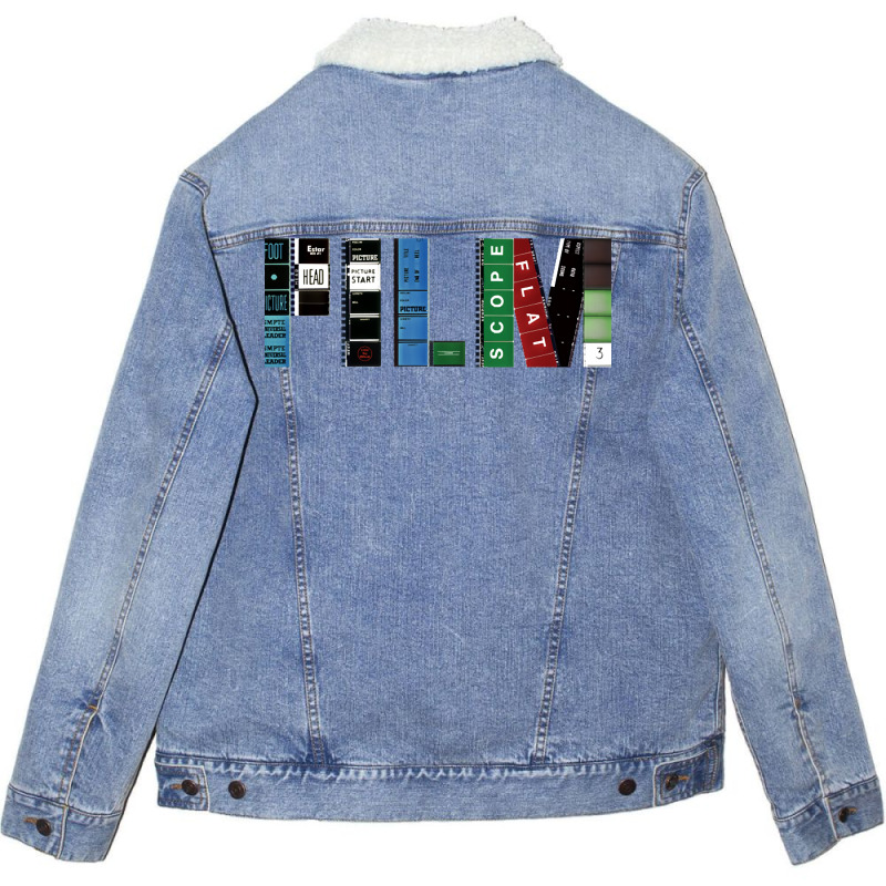 Film  Classic Retro Summer Unisex Sherpa-Lined Denim Jacket by howedatooruu | Artistshot