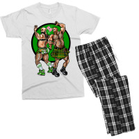 Bullethole Beardance Boogie Bears Classic Tshirt Blue Men's T-shirt Pajama Set | Artistshot