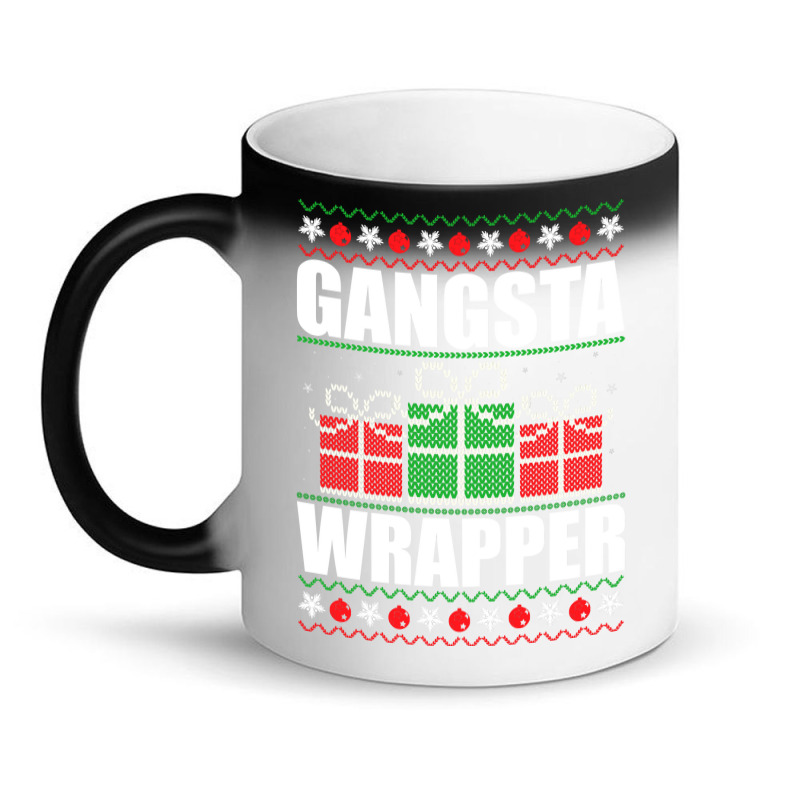 Gangsta Wrapper Pullover Hoodie Magic Mug | Artistshot