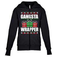 Gangsta Wrapper Pullover Hoodie Youth Zipper Hoodie | Artistshot