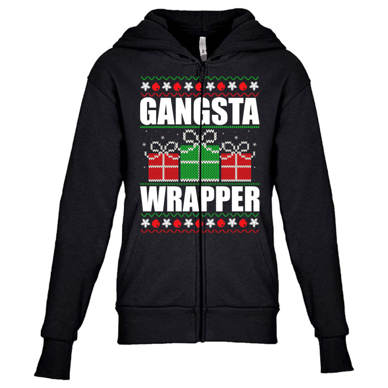 Gangsta Wrapper Pullover Hoodie Youth Zipper Hoodie | Artistshot