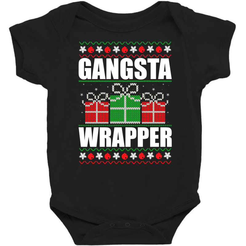 Gangsta Wrapper Pullover Hoodie Baby Bodysuit | Artistshot