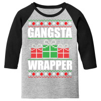 Gangsta Wrapper Pullover Hoodie Youth 3/4 Sleeve | Artistshot