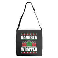 Gangsta Wrapper Pullover Hoodie Adjustable Strap Totes | Artistshot