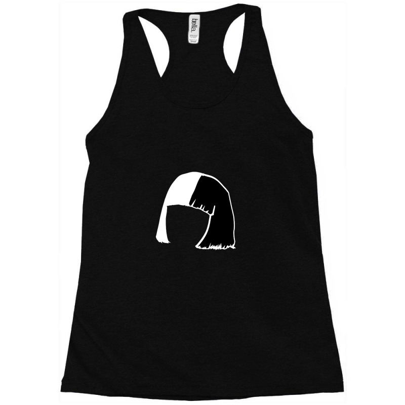 Black And White Hair Racerback Tank by JamesBurges | Artistshot