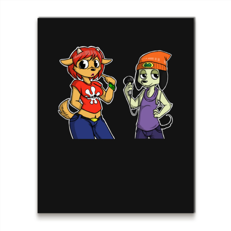 Parappa The Rapper Rap 1 Metal Print Vertical | Artistshot