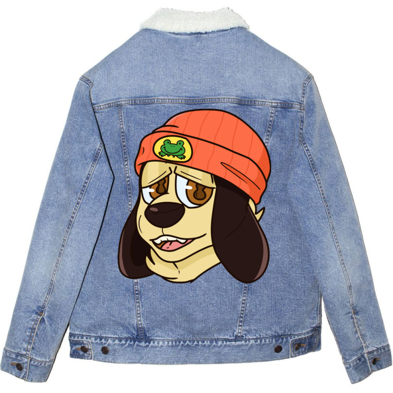 Parappa The Rapper Rap 13 Unisex Sherpa-lined Denim Jacket By ...