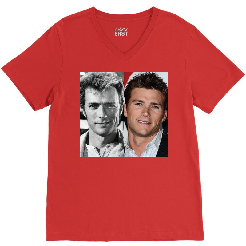 Clint Eastwood Eyes Classic Tshirt Hippie V-neck Tee | Artistshot