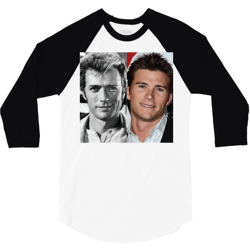 Clint Eastwood Eyes Classic Tshirt Hippie 3/4 Sleeve Shirt | Artistshot