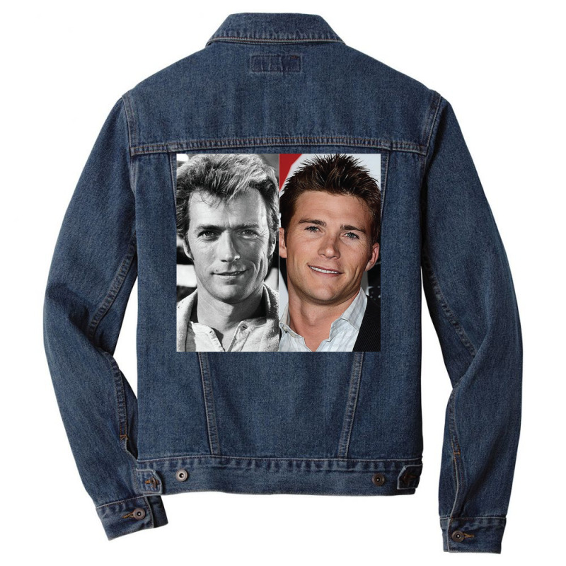 Clint Eastwood Eyes Classic Tshirt Hippie Men Denim Jacket | Artistshot