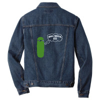 Dill With It Pickle Men Denim Jacket | Artistshot