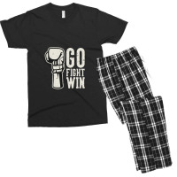 Go Fight Win Men's T-shirt Pajama Set | Artistshot