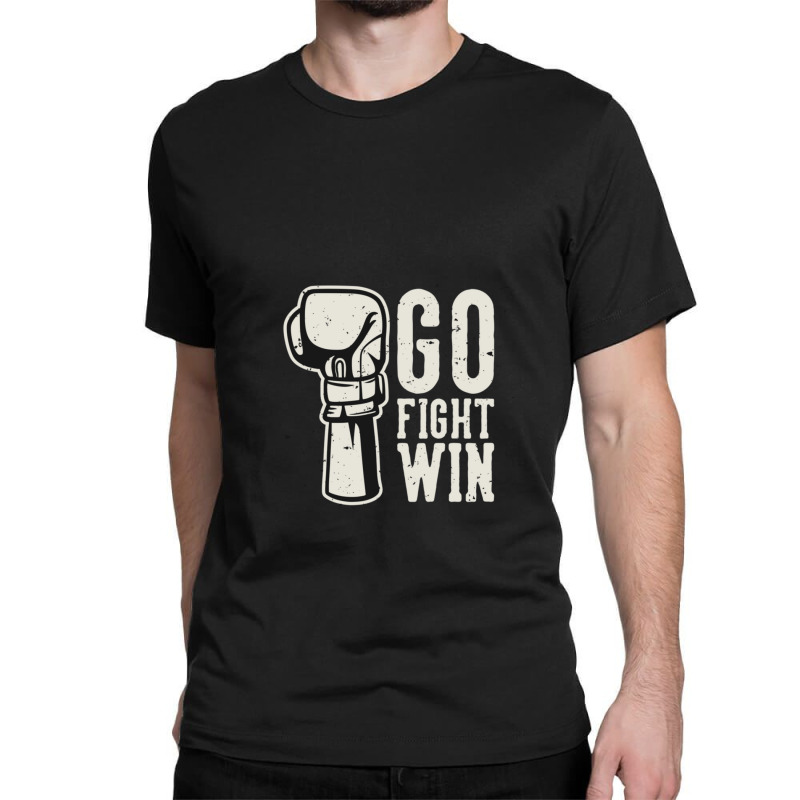 Go Fight Win Classic T-shirt by JemmaLyna | Artistshot