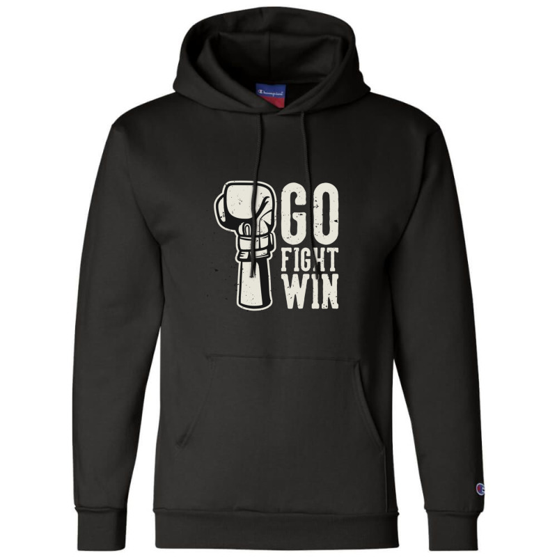 Go Fight Win Champion Hoodie by JemmaLyna | Artistshot