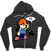 Parappa The Rapper Rap 23 Zipper Hoodie | Artistshot