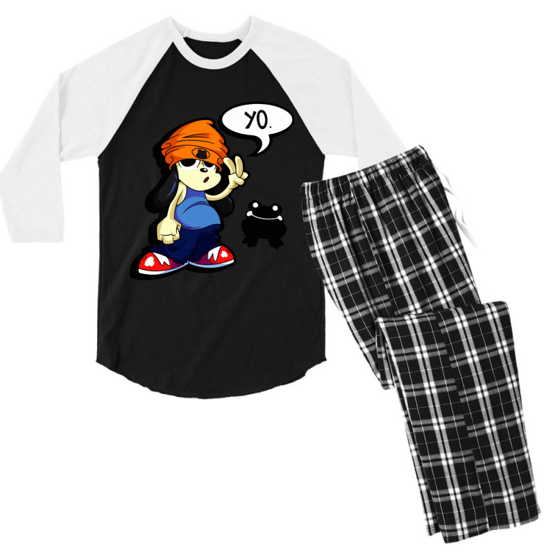 Parappa The Rapper Rap 23 Men's 3/4 Sleeve Pajama Set | Artistshot