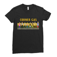 Corner Gas Dog River Road Ladies Fitted T-shirt | Artistshot