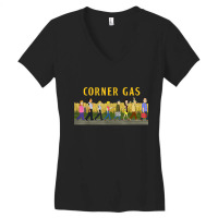 Corner Gas Dog River Road Women's V-neck T-shirt | Artistshot