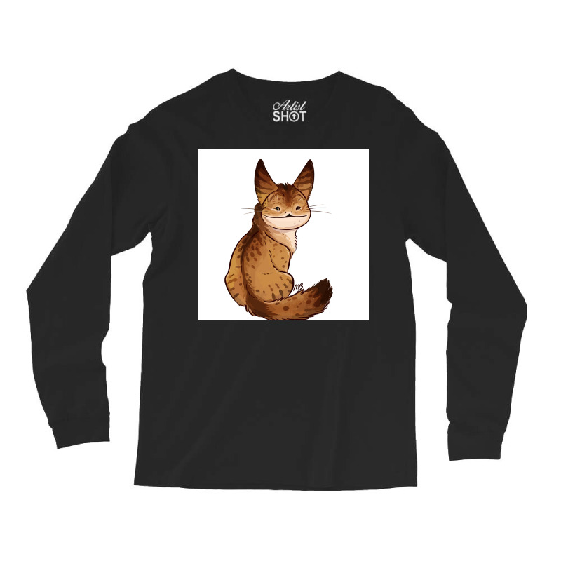 Cat Poster Retro Long Sleeve Shirts | Artistshot