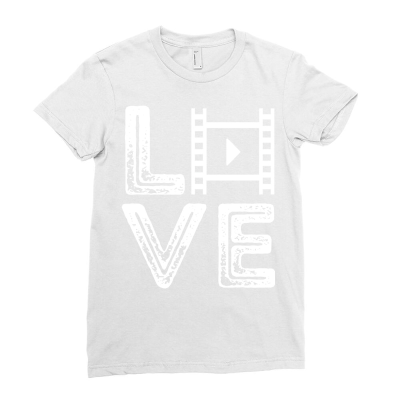 Filmmaker Love Film Producer Film Director Cameraman Classic  Gift Yel Ladies Fitted T-Shirt by nikebakonnuj | Artistshot