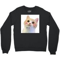 Cat Sayes Hey Poster Travel Crewneck Sweatshirt | Artistshot