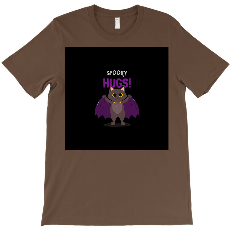 Cat With Halloweecostume Vampire Poster Hipster (1) T-shirt | Artistshot