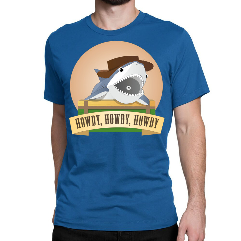 Cowboy Shark Classic Tshirt Hipster Cool Classic T-shirt | Artistshot