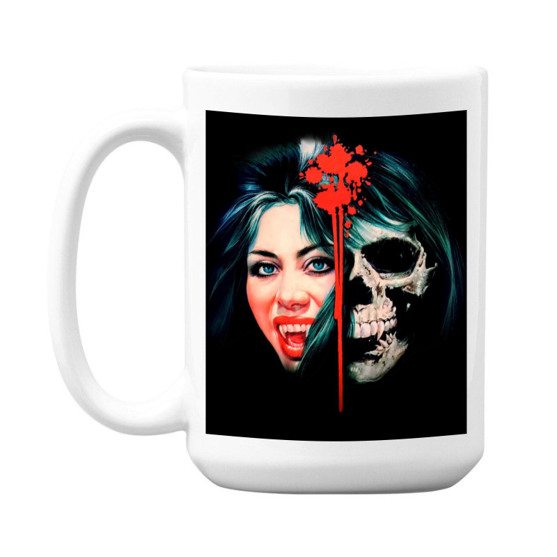 Franco  La Comtesse Noire (female Vampire) Graphic Music Stars 15 Oz Coffee Mug | Artistshot