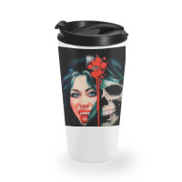 Franco  La Comtesse Noire (female Vampire) Graphic Music Stars Travel Mug | Artistshot