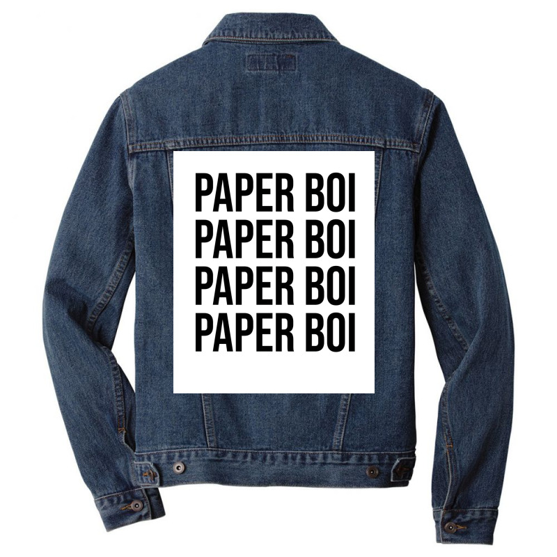 Paper Boi And Atlanta U Mad Poster Gift (1) Men Denim Jacket | Artistshot