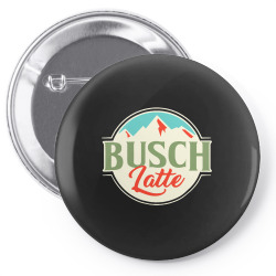 vintage busch light busch latte Pin-back button | Artistshot