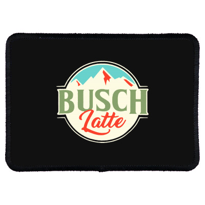Vintage Busch Light Busch Latte Rectangle Patch Designed By Joo Joo Designs