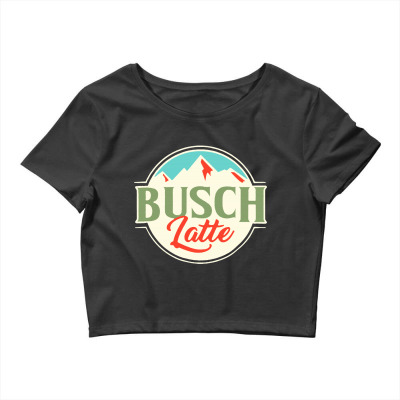 Vintage Busch Light Busch Latte Crop Top Designed By Joo Joo Designs