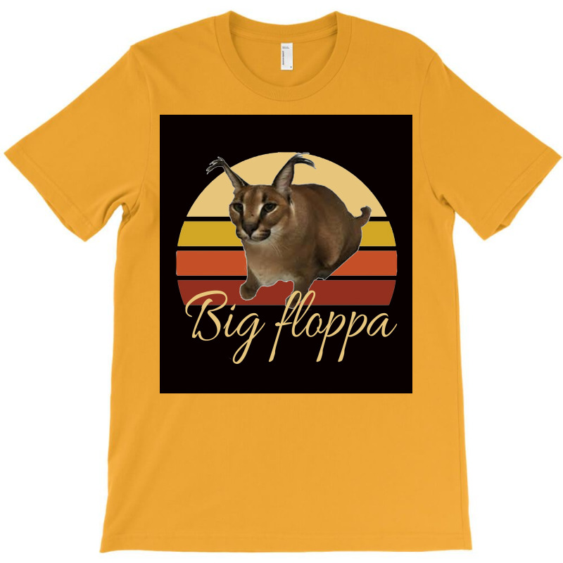 Big Floppa Poster Quote 80s T-Shirt by reejanhuddau | Artistshot