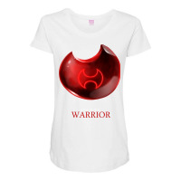 Soul Of The Warrior  Black Maternity Scoop Neck T-shirt | Artistshot