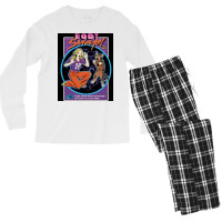 Body Swap Poster Blue Men's Long Sleeve Pajama Set | Artistshot