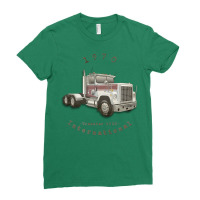 1970 International Transtar 4300 Classic Truck 1 Ladies Fitted T-shirt | Artistshot