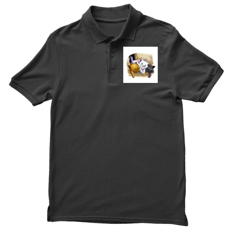 Baby Kitties Poster Stars Men's Polo Shirt | Artistshot