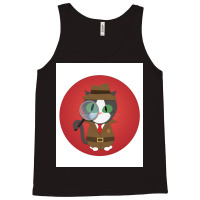 Cat Boy Poster Nature Tank Top | Artistshot