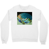 Conoisseur Whoopdefuckindoo Poster Blue Crewneck Sweatshirt | Artistshot