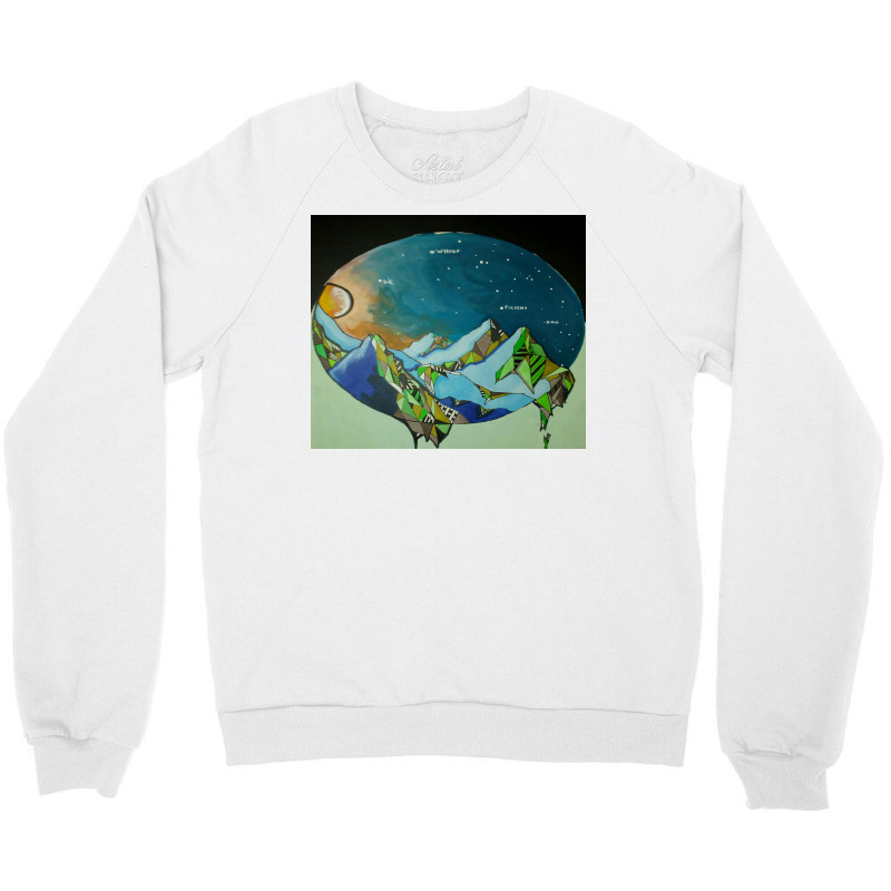 Conoisseur Whoopdefuckindoo Poster Blue Crewneck Sweatshirt by dergiakcjaj | Artistshot