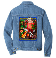 Love Coffee Cup Christmas Men Denim Jacket | Artistshot