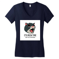 Cat Agile Funny Poster Quote Women's V-neck T-shirt | Artistshot