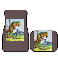 Allosaurus Vs Dryosaurus Poster Nostalgia Full Set Car Mats | Artistshot