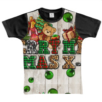 Merry Xmas Graphic Youth T-shirt | Artistshot