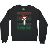 Boston Terrier Ugly Christmas Sweater Crewneck Sweatshirt | Artistshot