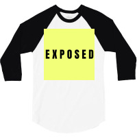 Exposed  Retro 3/4 Sleeve Shirt | Artistshot