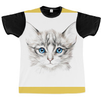 Cats Chat Quotthe Charcoal Catquot Poster Blue Graphic T-shirt | Artistshot