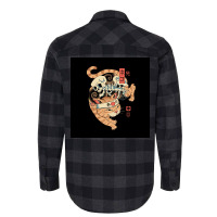 Catana Of Death Poster Love Flannel Shirt | Artistshot